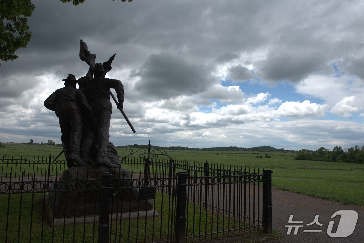 본문 이미지 - 게티즈버그 국립군사공원에 있는 기념비. (필자 제공)