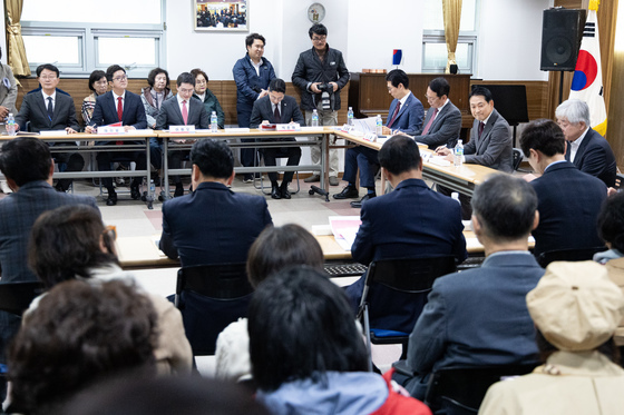 경기도 부동산 민심 듣는 장동혁 국민의힘 대표