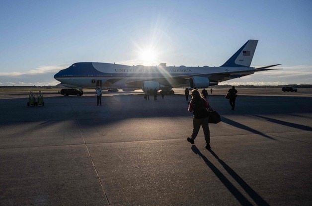 美앤드루스 기지에 '흰가루 소포' 배송…"접촉 우려자 병원 이송"