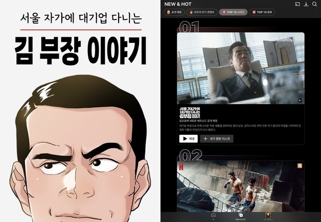 드라마 업고 원작 조회수 30배 껑충…네이버웹툰의 'IP 선순환'
