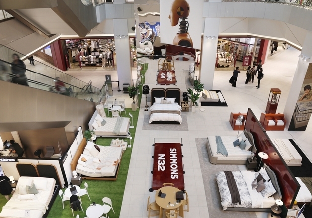 롯데百 타임빌라스 수원에 '시몬스ⅩN32' 팝업스토어 오픈