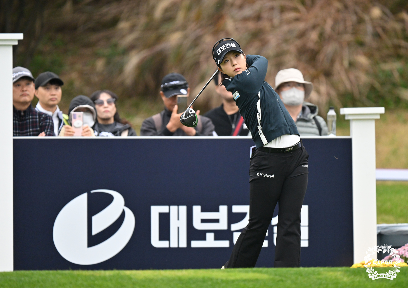 (서울=뉴스1) = 최예림이 8일 경기 파주 서원힐스 CC에서 열린 '대보 하우스디 챔피언십' 2라운드 1번홀에서 티샷을 하고 있다. (KLPGA 제공. 재판매 및 DB 금지) 2 …