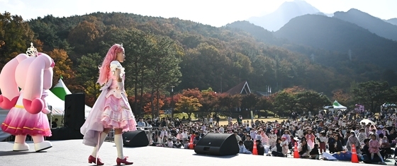 구금오산 잔디광장서 열린 '캐치 티니핑' 콘서트