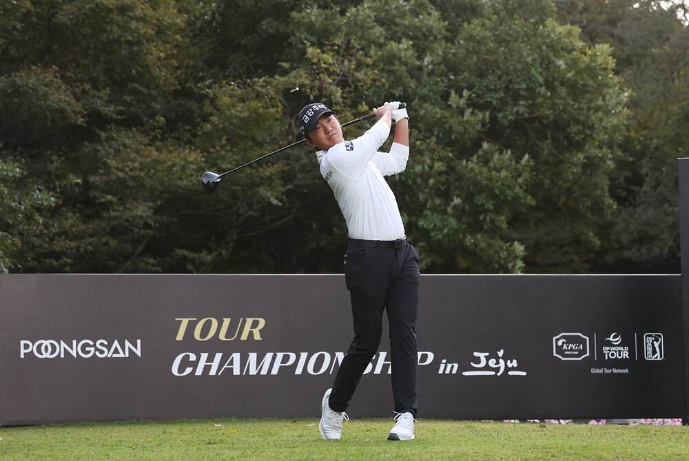 본문 이미지 - 올 시즌 개인상을 석권한 옥태훈. &#40;KPGA 제공&#41;