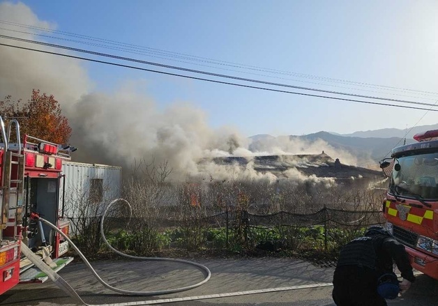 원주 관설동 단독주택서 불…인명피해 없어