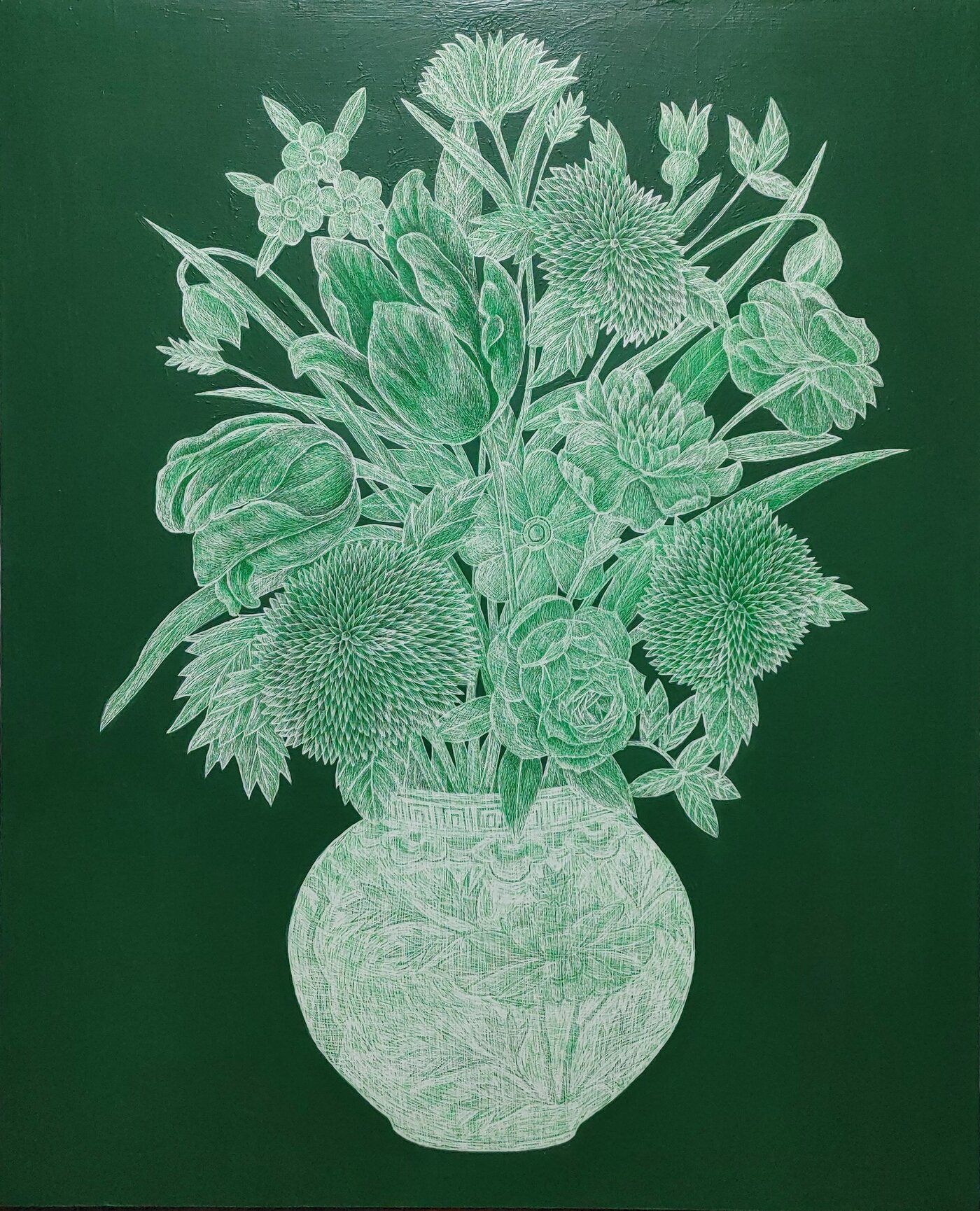본문 이미지 - 이준호, Flower-13 65.1 x 53cm(15호) 2025 (갤러리 508 제공)