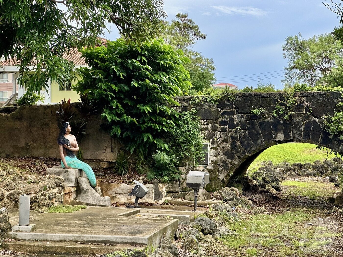 본문 이미지 - 익스플로어 PIC 시티투어 코스 중 방문하게 되는 시레나 공 ⓒ News1 이민주 기자