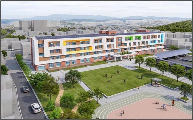 본문 이미지 - 청주 옛 복대초등학교 건물을 활용해 조성하는 꿈꾸는체험교육원 조감도.&#40;충북교육청 제공. 재판매 및 DB금지&#41;/뉴스1