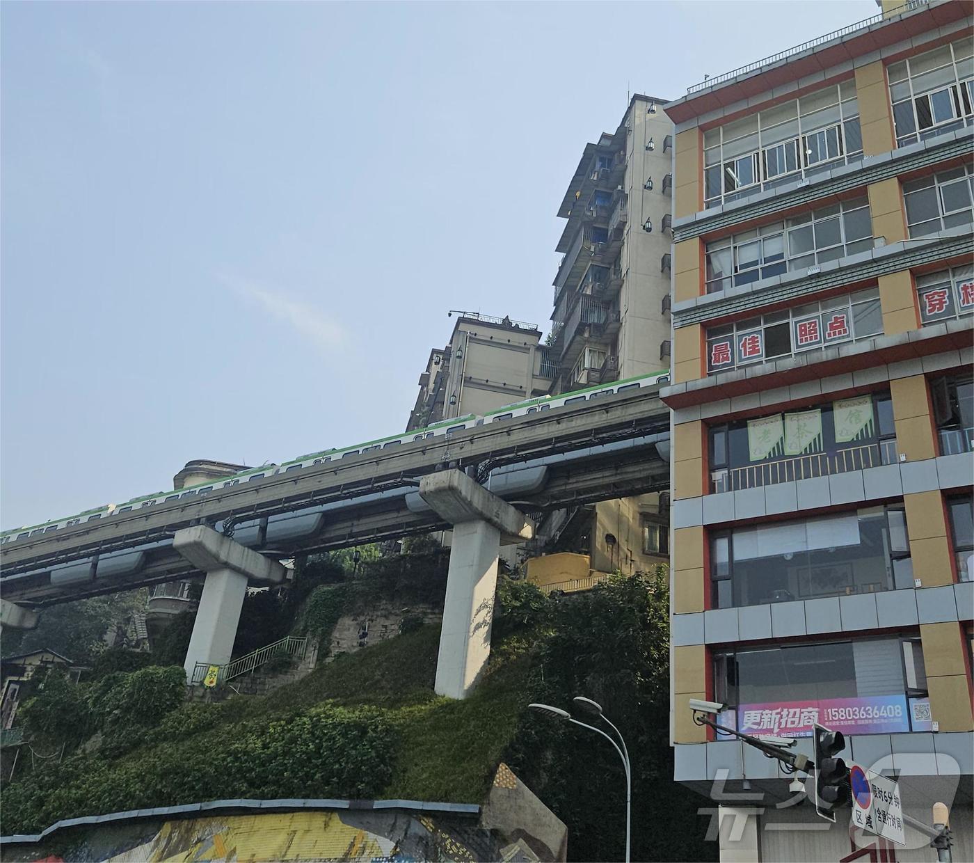 본문 이미지 - 충칭 리즈바역 ⓒ News1 정은지 특파원