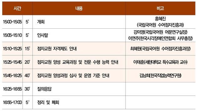 점자교원 자격 취득하고 싶다면…10일 설명회