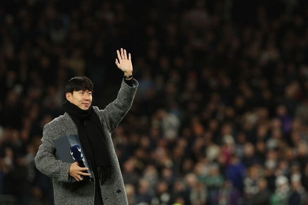 손흥민, 토트넘에서 작별인사