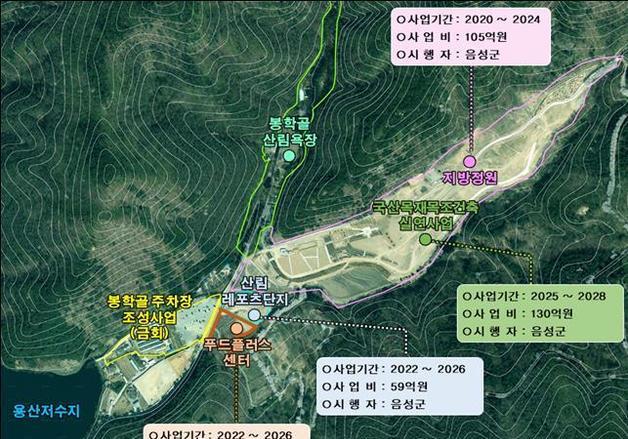 음성군, 봉학골 일대 체류형 복합 관광거점 조성