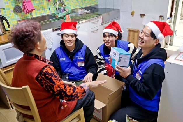 현대글로비스, 연말 맞이 홀몸 어르신 가정에 겨울철 후원물품 전달