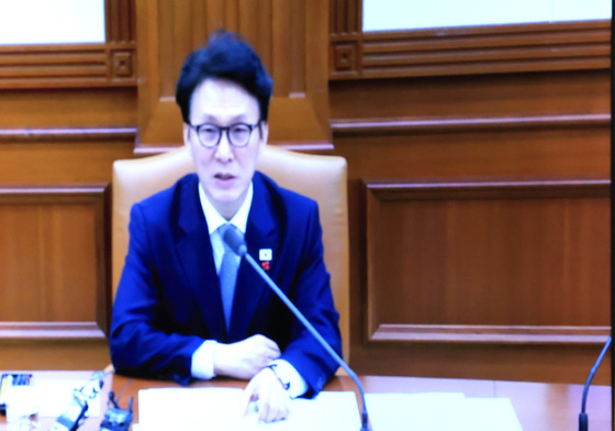 발언하는 김민석 총리