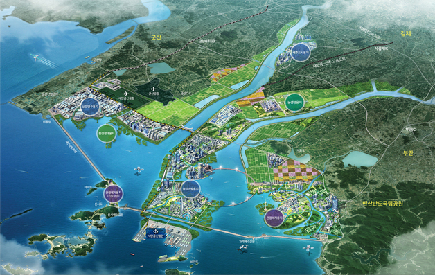 전북도 '새만금' 관련 내년도 국가 예산 9855억 확보