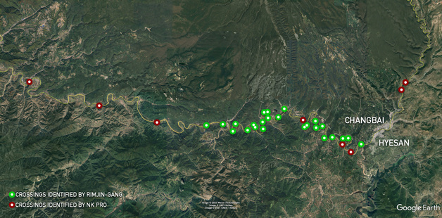 中·北, 압록강 전역에서 '비공식 무역' 정황…대북제제 회피에 활용