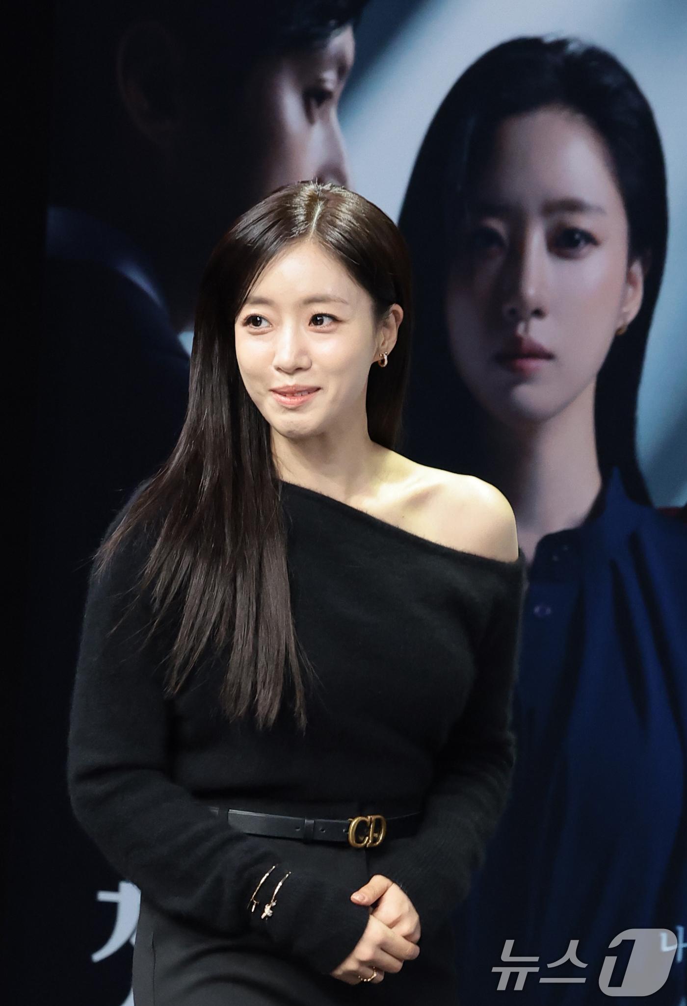 (서울=뉴스1) 권현진 기자 = 배우 함은정이 10일 오전 서울 마포구 MBC 신사옥에서 열린 MBC 새 일일드라마 '첫 번째 남자'(극본 서현주, 안진영/ 연출 강태흠)의 제작발 …