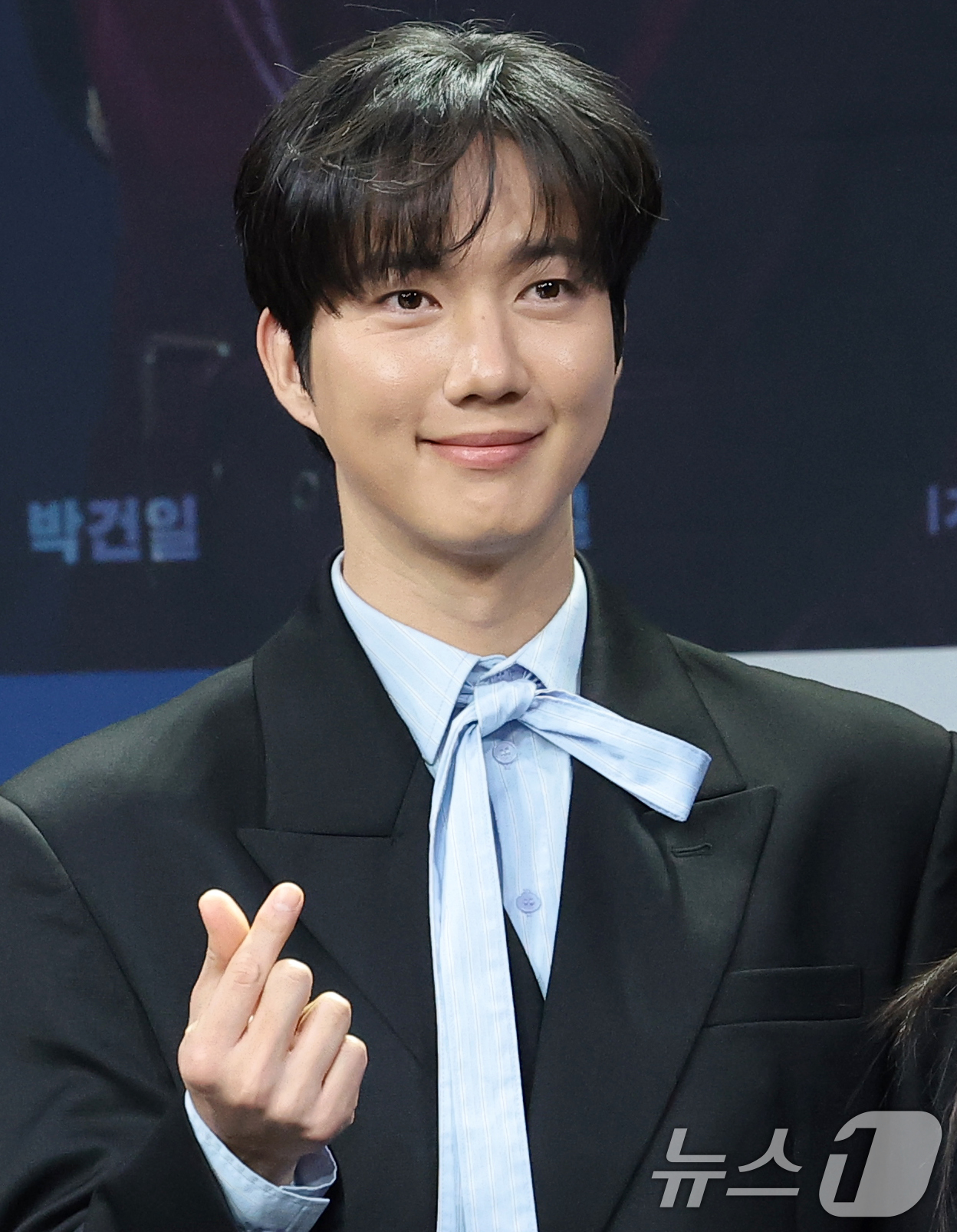 (서울=뉴스1) 권현진 기자 = 배우 박건일이 10일 오전 서울 마포구 MBC 신사옥에서 열린 MBC 새 일일드라마 '첫 번째 남자'(극본 서현주, 안진영/ 연출 강태흠)의 제작발 …