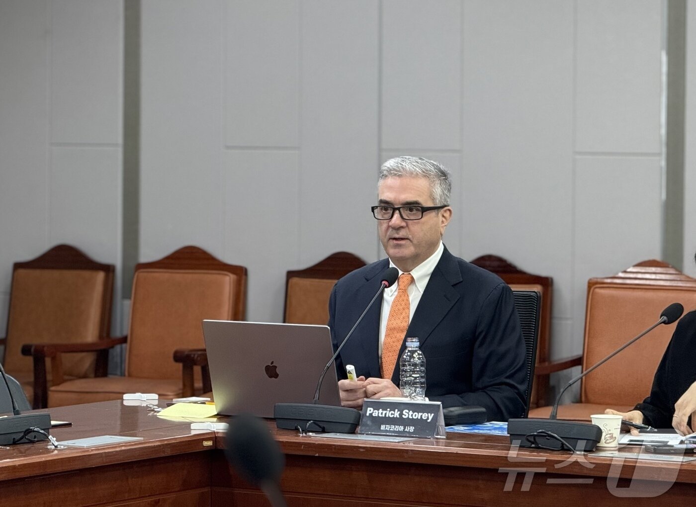 본문 이미지 - 패트릭 스토리 비자코리아 지사장 ⓒ News1 윤슬빈 관광전문기자