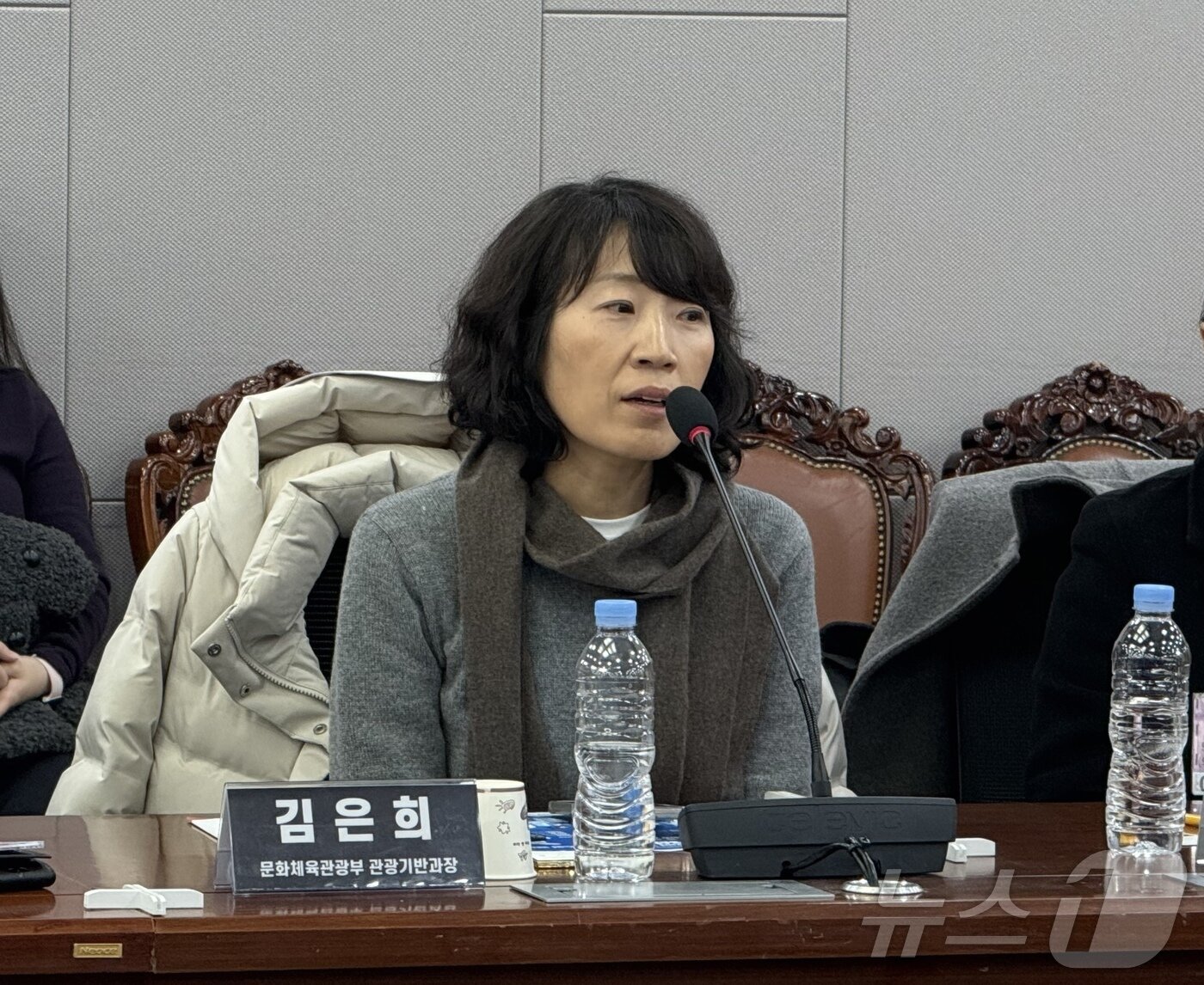 본문 이미지 - 김은희 문화체육관광부 관광기반과장 ⓒ News1 윤슬빈 관광전문기자