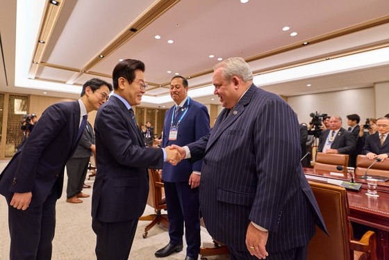 이재명 대통령, 태평양도서국 외교장관 단체 접견