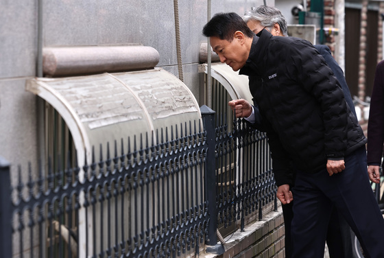 대림동 침수취약 주택 살펴보는 오세훈 시장