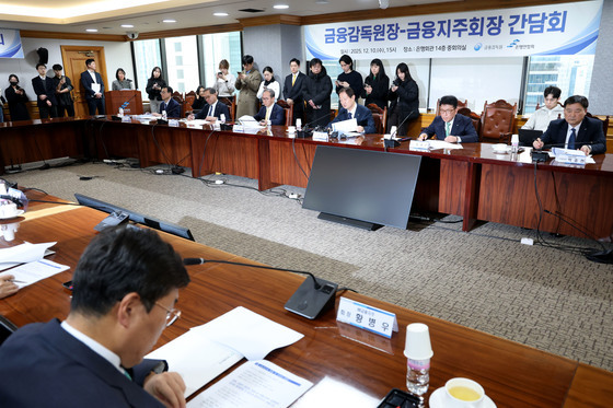 금감원장-금융지주회장 간담회