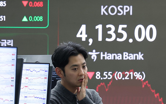 코스피, 미 FOMC 관망하며 약보합 마감