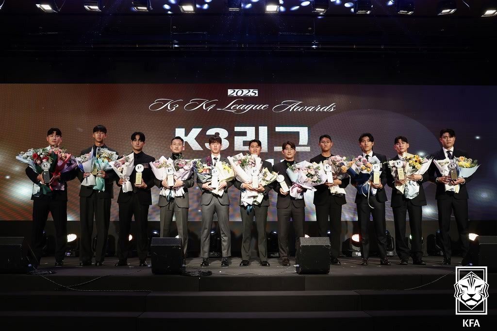 본문 이미지 - K3 베스트11&#40;대한축구협회 제공&#41; 