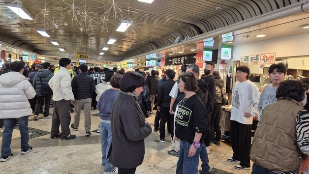 대전중앙로지하상가 무단 점용 점포 강제집행…상인 저항에 무산