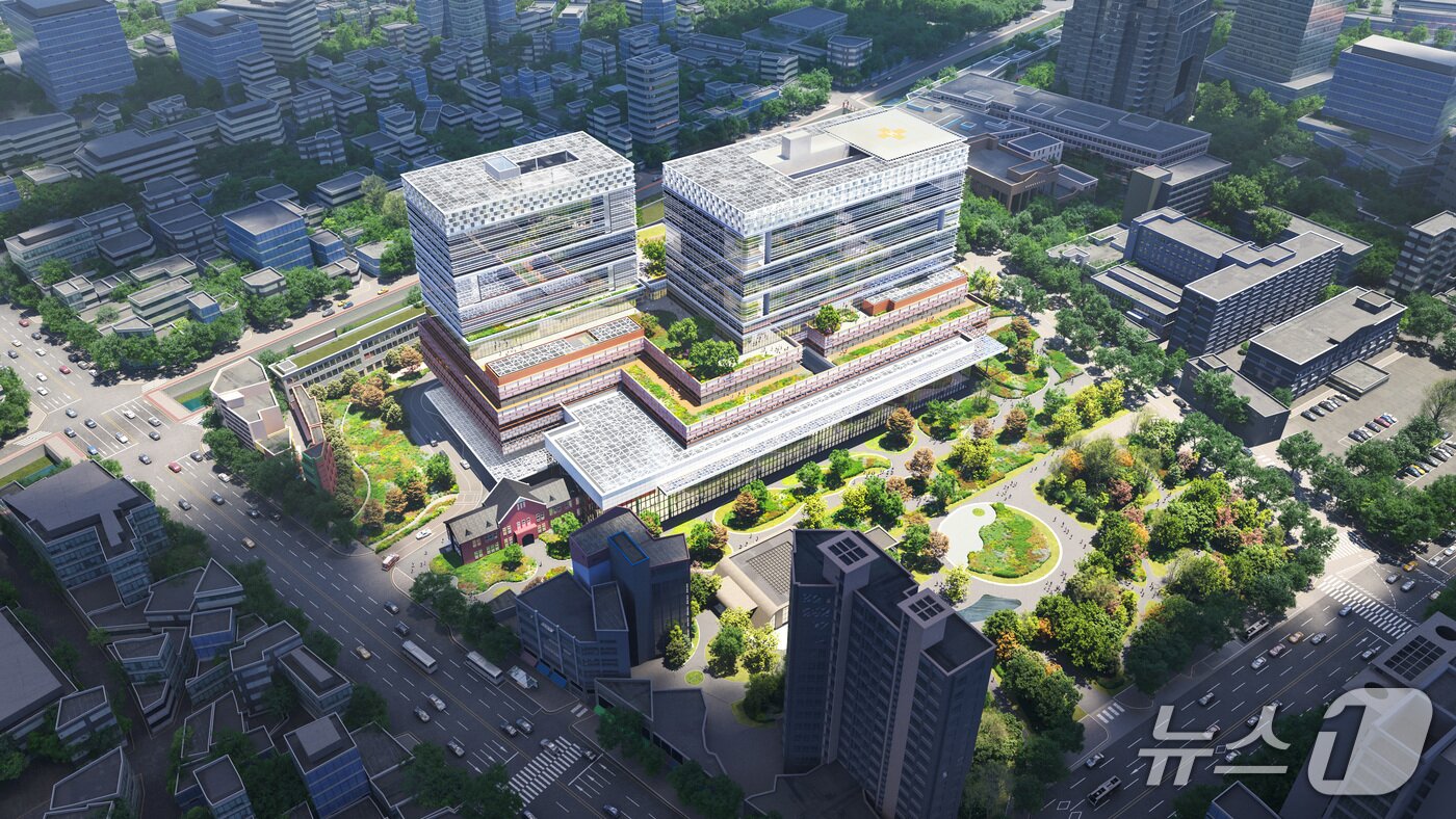 본문 이미지 - 국립중앙의료원 신축이전 및 중앙감염병병원 건립 조감도.&#40;국립중앙의료원 제공&#41;