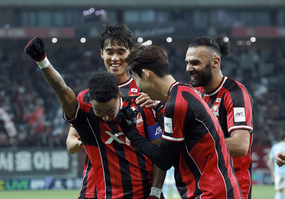 린가드. 마이클 잭슨 세리머니로 웃음