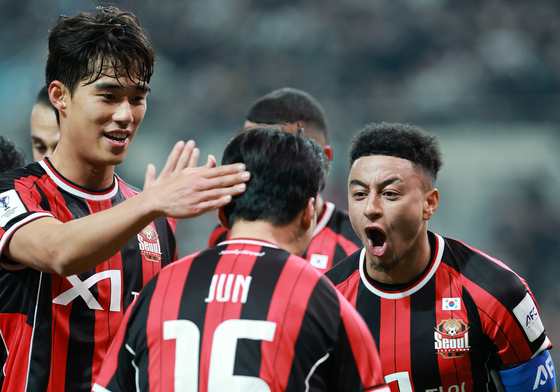 앞서가는 FC서울, 기뻐하는 린가드