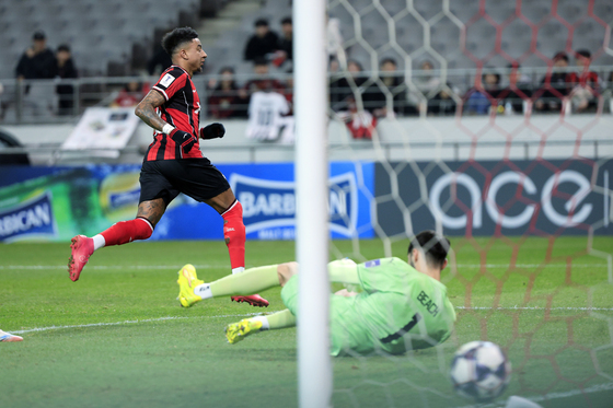 멜버른 상대로 선제골 넣은 린가드