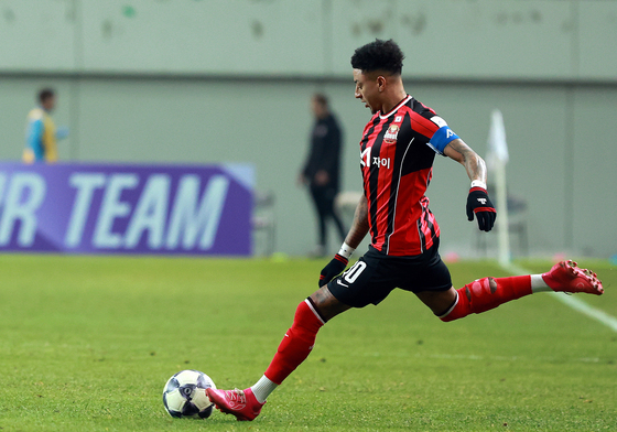 린가드의 프리킥