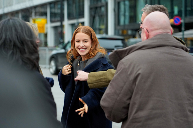 [포토] 노벨평화상 수상자 마차도의 딸