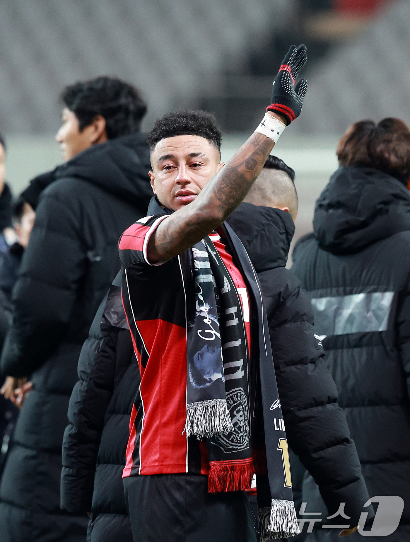 (서울=뉴스1) 이호윤 기자 = 10일 서울 마포구 월드컵로 서울월드컵경기장에서 열린 2025~2026시즌 아시아축구연맹(AFC) 챔피언스리그 엘리트(ACLE) 리그 스테이지 6차 …