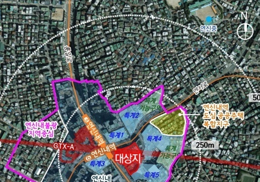 트리플 역세권 범서구역, 고밀도 복합 개발…고층 업무시설 도입