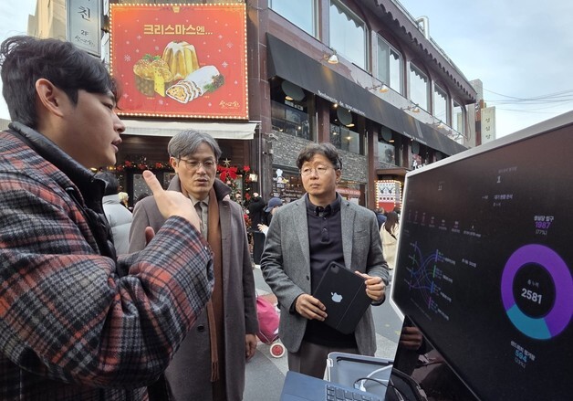 대전 중구, 성심당 주변 유동인구 AI로 분석…대기시간 단축에 활용
