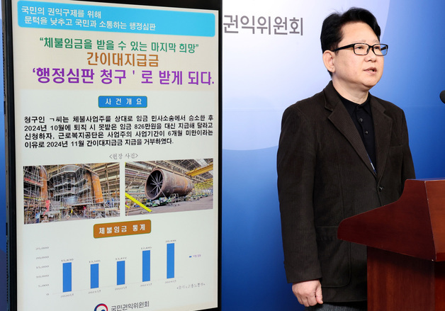 체불임금 대지급금 행정심판 청구로 재결