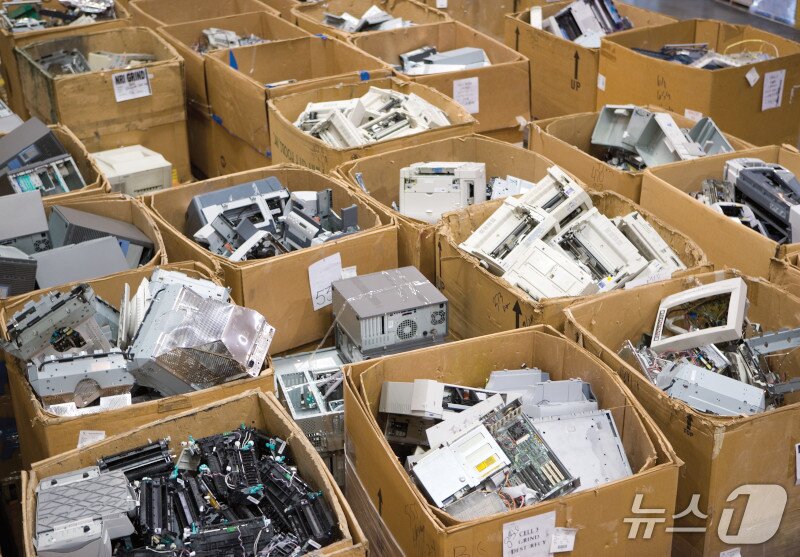 본문 이미지 - HP 수거 폐소모품&#40;HP코리아 제공&#41;