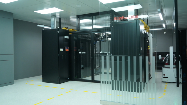 KT클라우드, AI 서버 시대 대비 '기술 실험실' 공개