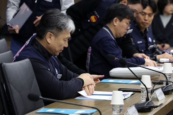 임단협 교섭 참석한 이양섭 서울교통공사통합노조 위원장