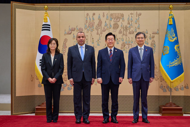 이재명 대통령, 주한레바논 대사 신임장 제정