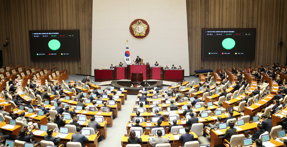 우의장 "나경원 필버 제재는 합당"…국힘 "의장 관두라"