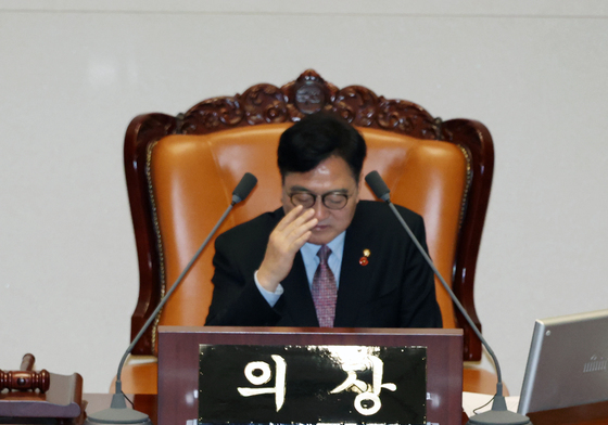 형사소송법 일부개정법률안 무제한 토론하는 곽규택 의원