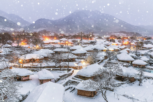 연말연시 설경 포인트는? 낙안읍성·메타프로방스·노고단·세량제