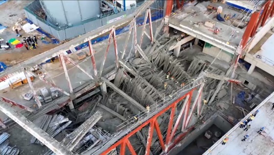 광주 도서관 붕괴사고 6개월 전 사망사고 있었다