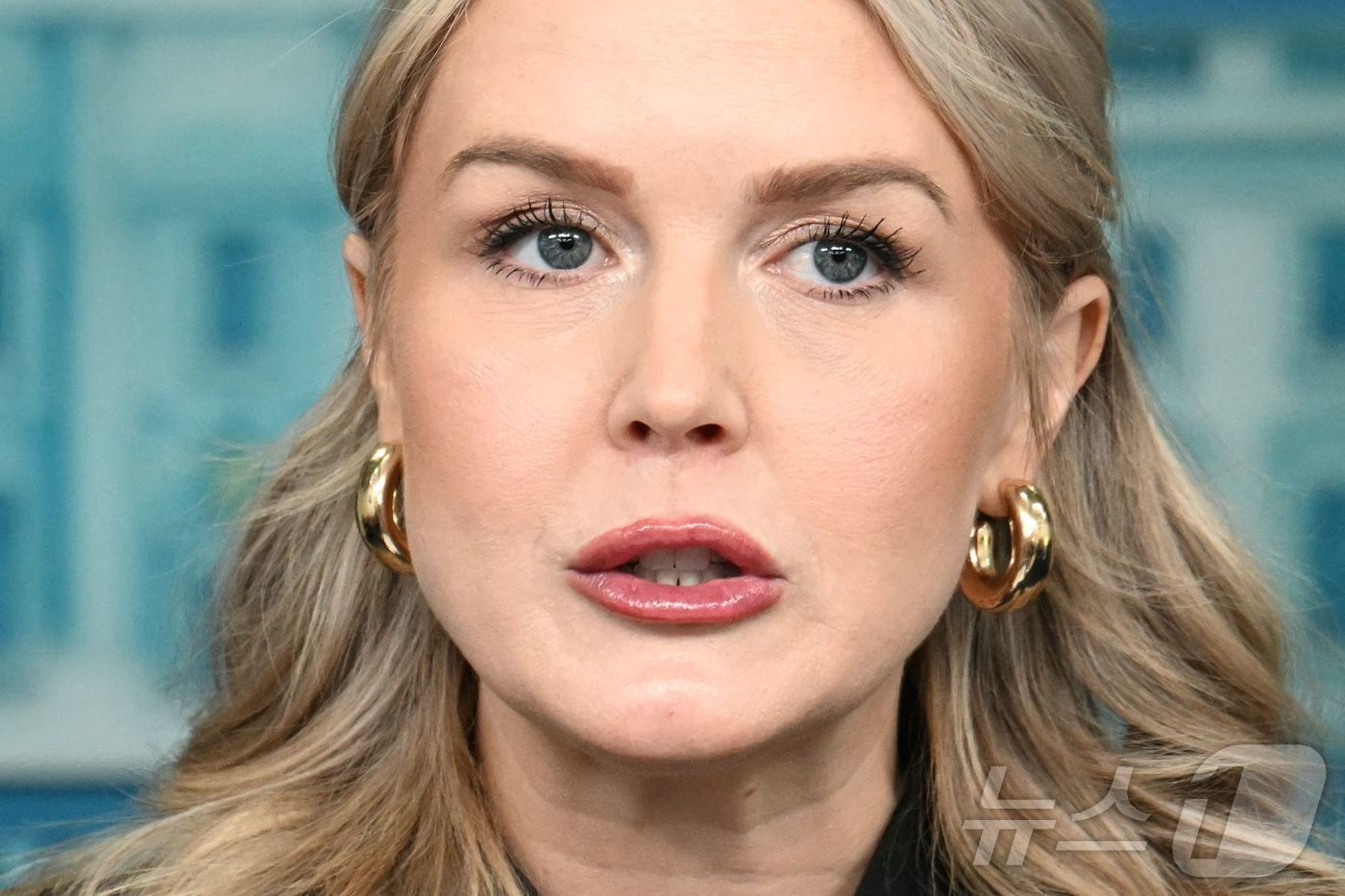 본문 이미지 - 캐롤라인 레빗 백악관 대변인 ⓒ AFP=뉴스1 ⓒ News1 류정민 특파원