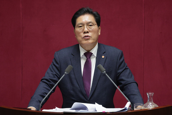 필리버스터하는 송석준